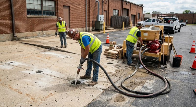 Concrete Leveling Service